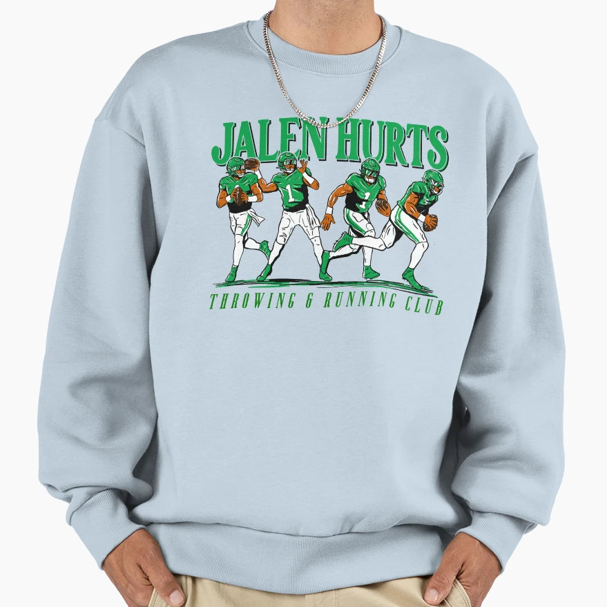 JH Dual Threat JH Throwing G Running Sweatshirt - Custom Art Print Unisex - T-Shirt, Sweatshirt, Hoodie