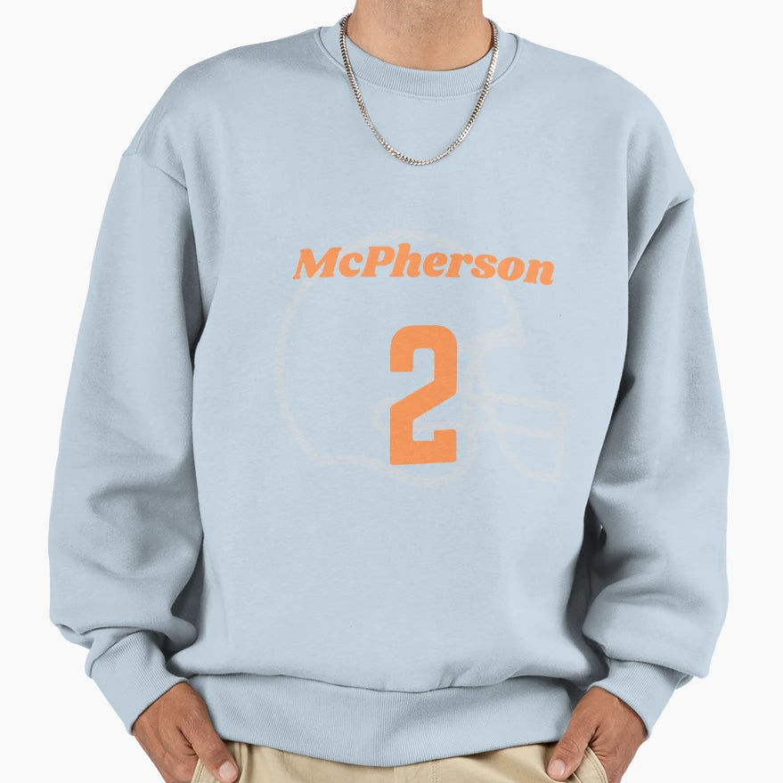Mcpherson Evan Sweatshirt - Trendy Graphic for Adults - T-Shirt, Sweatshirt, Hoodie