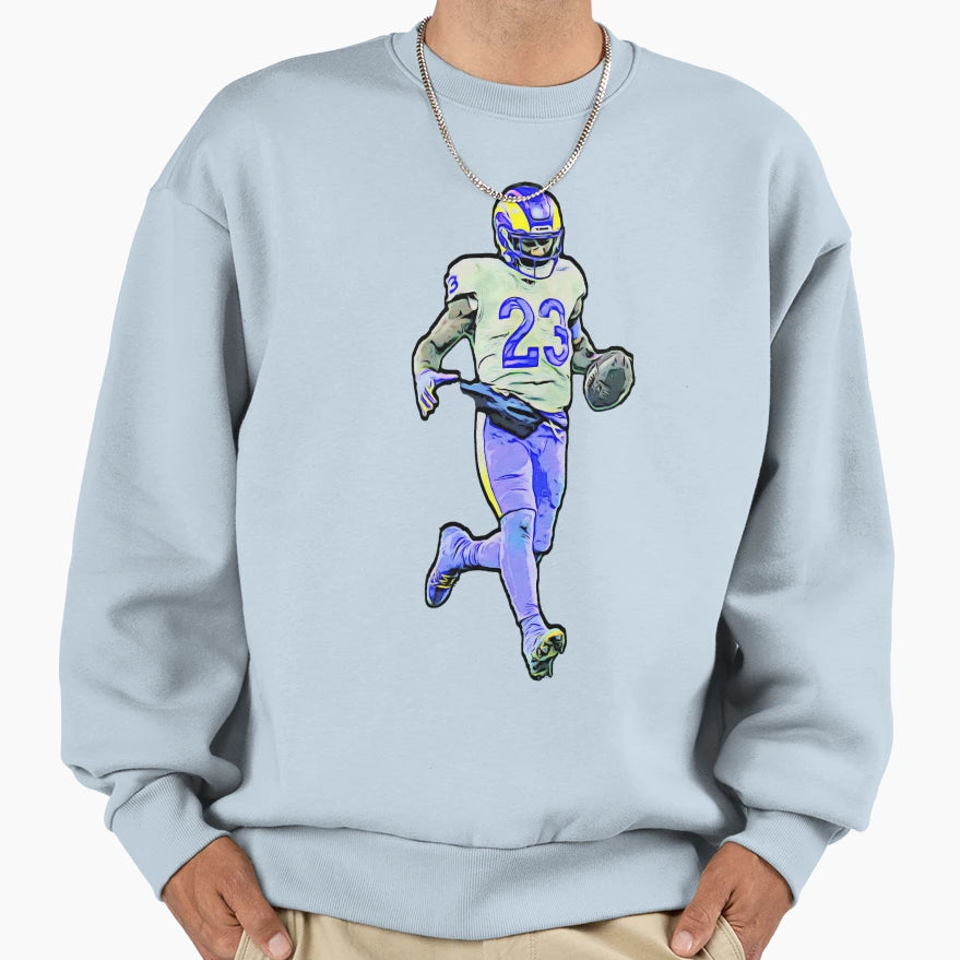 Kyren Williams Rams Football Sweatshirt - Casual Everyday Wear Unisex - T-Shirt, Sweatshirt, Hoodie