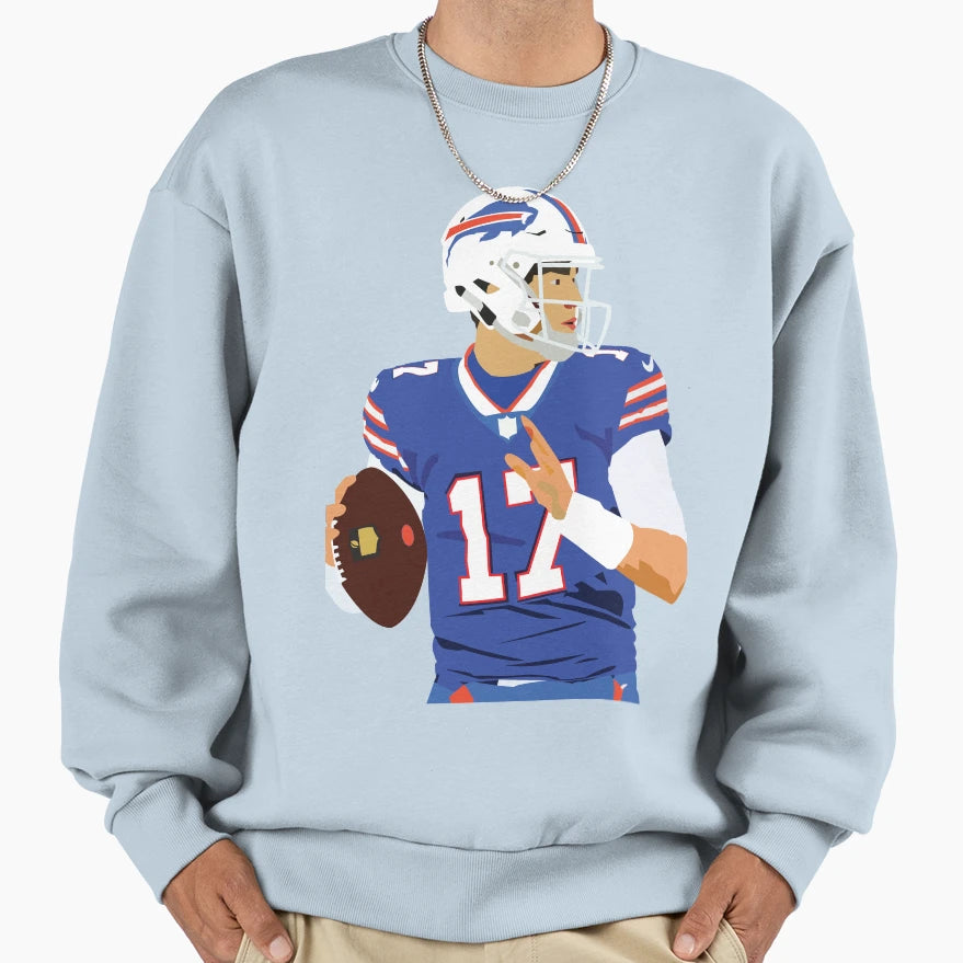 Buffalo Josh Sweatshirt - Novelty Apparel Men Women - T-Shirt, Sweatshirt, Hoodie