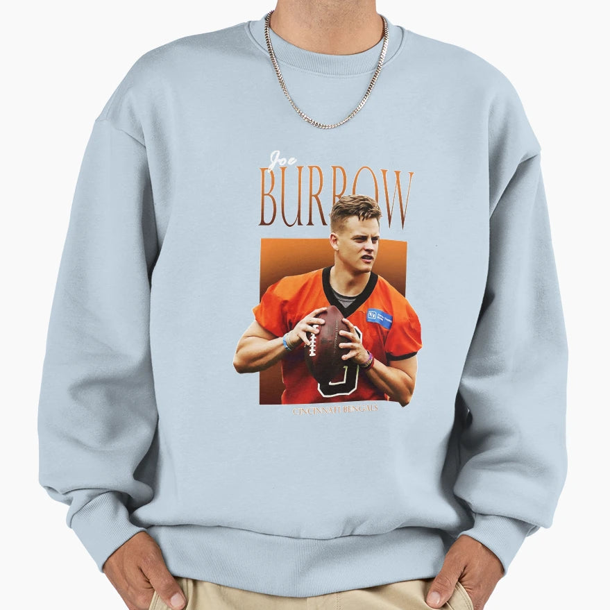 Player Sports Quarterback 14 Wide Sweatshirt - Custom Art Print for Adults - T-Shirt, Sweatshirt, Hoodie