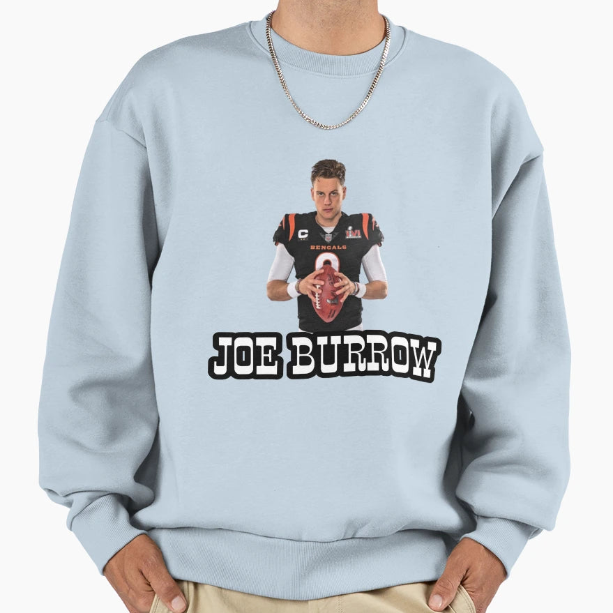 Joe Borrow Funny Photo Stiker Sweatshirt - Custom Art Print Men Women - T-Shirt, Sweatshirt, Hoodie