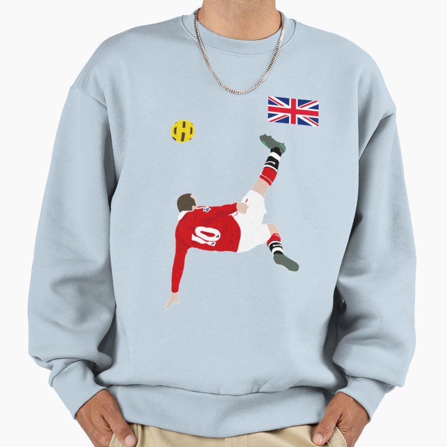 Wayne Rooney Rooney Sweatshirt - Casual Everyday Wear Men Women - T-Shirt, Sweatshirt, Hoodie