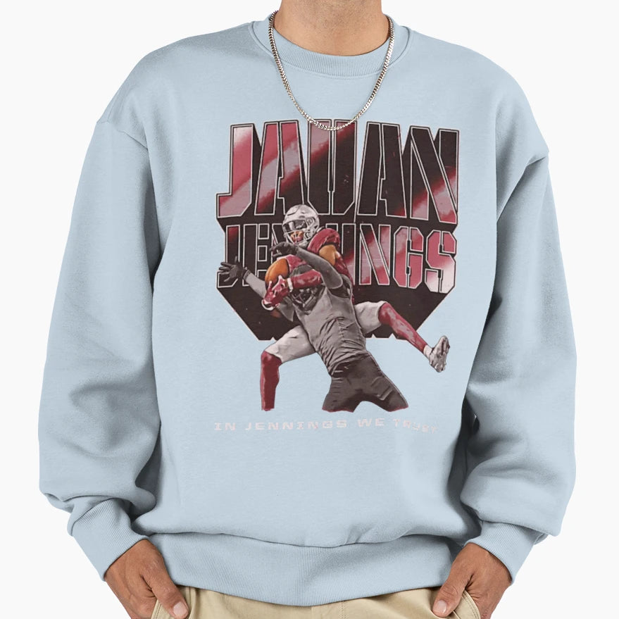 Jauan Jennings Sweatshirt - Minimalist Print Unisex - T-Shirt, Sweatshirt, Hoodie