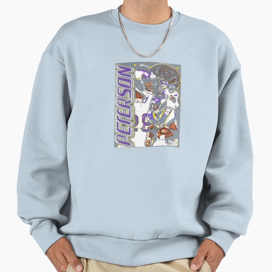 Adrian Peterson Minnesota Sweatshirt - Fun Novelty Design for Adults - T-Shirt, Sweatshirt, Hoodie
