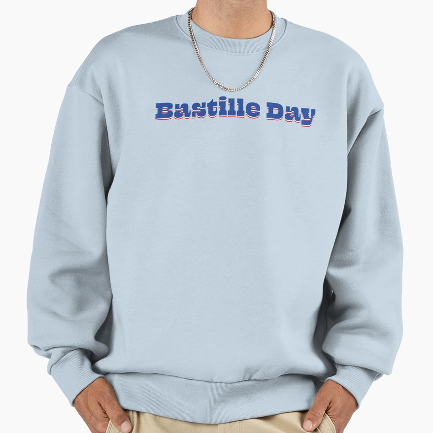 Bastille Day Sweatshirt - Aesthetic Graphic Men Women - T-Shirt, Sweatshirt, Hoodie