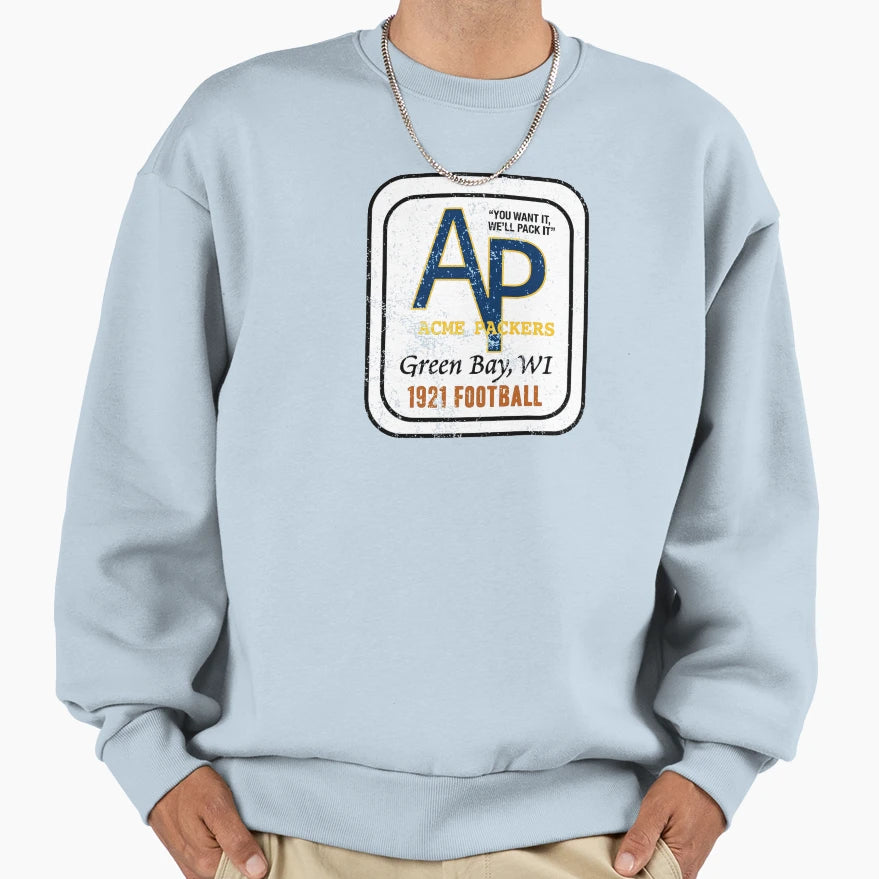 Acme Packers Distressed Logo Sweatshirt - Custom Art Print Men Women - T-Shirt, Sweatshirt, Hoodie
