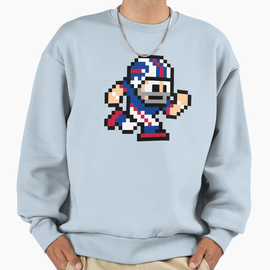 Buffalo Bills Tecmo Super Bowl Football Sweatshirt - Unique Graphic Unisex - T-Shirt, Sweatshirt, Hoodie
