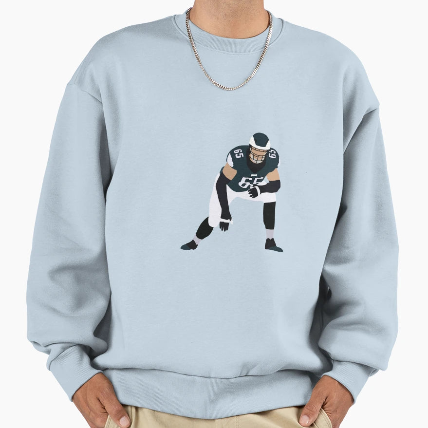 Lane Johnson Sweatshirt - Custom Art Print Men Women - T-Shirt, Sweatshirt, Hoodie