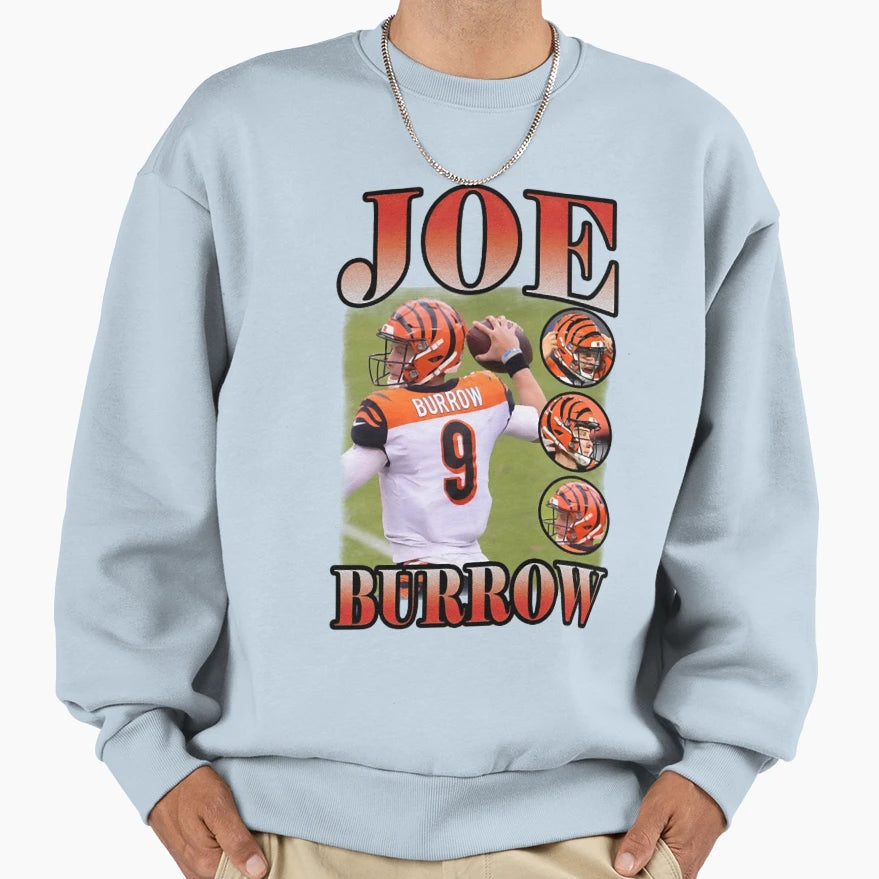 American Football Quarterback Sweatshirt - Graphic Print Men Women - T-Shirt, Sweatshirt, Hoodie