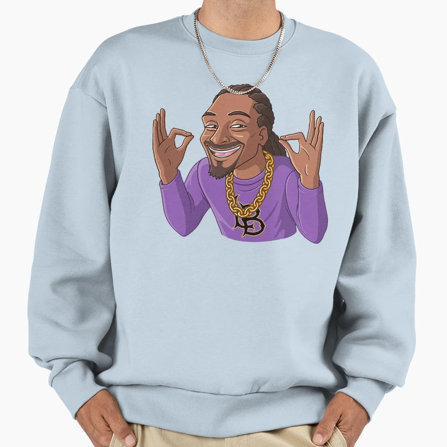 Snopisnopidog Sweatshirt - Minimalist Print Men Women - T-Shirt, Sweatshirt, Hoodie