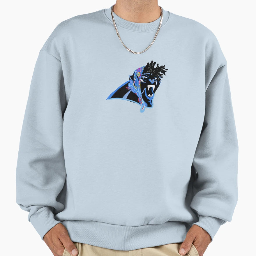 Sassy Panther Sweatshirt - Minimalist Print Unisex - T-Shirt, Sweatshirt, Hoodie