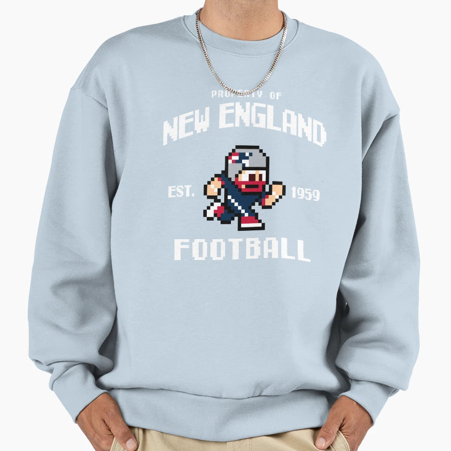 Property New England Patriots Sweatshirt - Casual Everyday Wear for Adults - T-Shirt, Sweatshirt, Hoodie