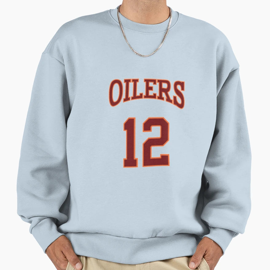Damien Carter Oilers Jersey Sweatshirt - Trendy Graphic Unisex - T-Shirt, Sweatshirt, Hoodie