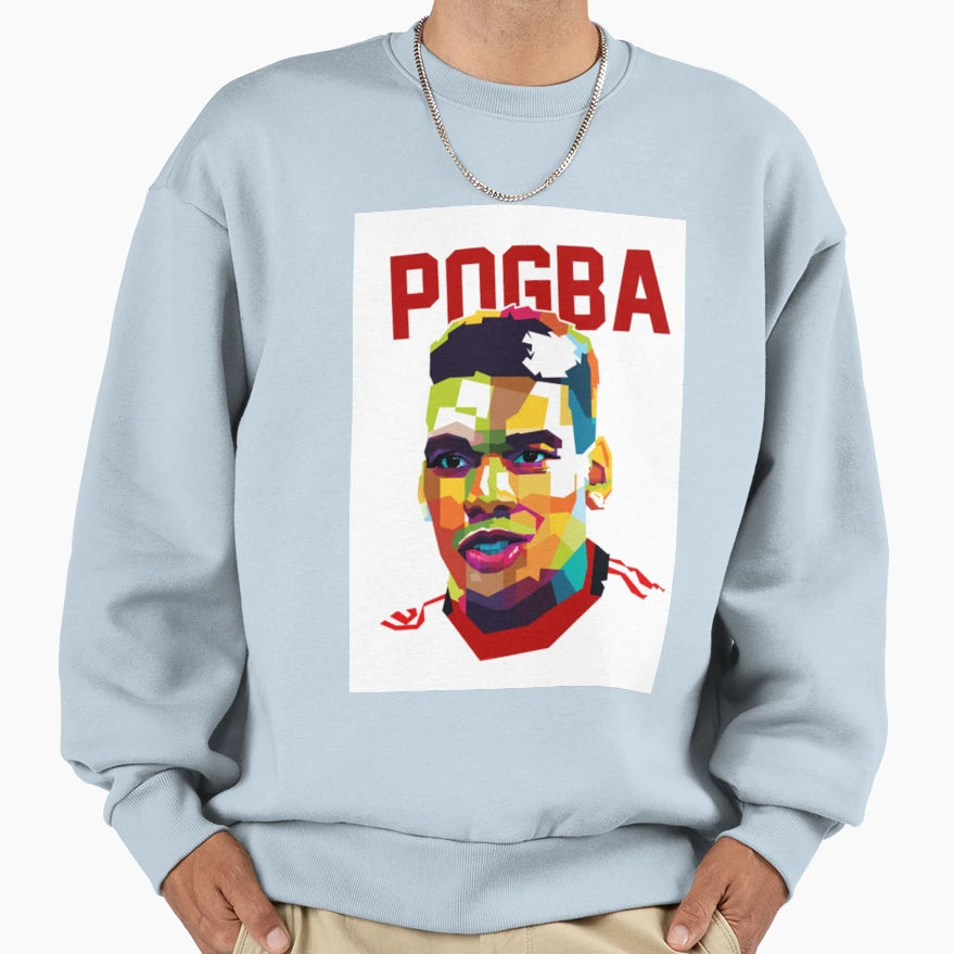 Manchester United Paul Pogba Sweatshirt - Graphic Print Unisex - T-Shirt, Sweatshirt, Hoodie