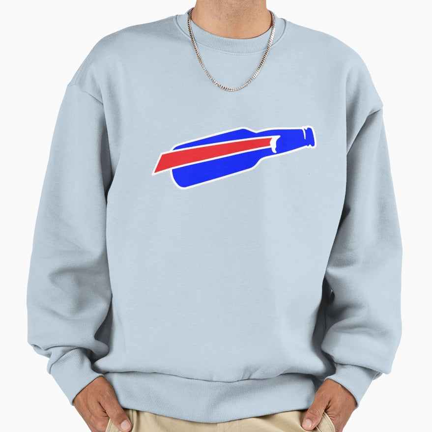 Buffalo Beer Sweatshirt - Custom Art Print for Adults - T-Shirt, Sweatshirt, Hoodie
