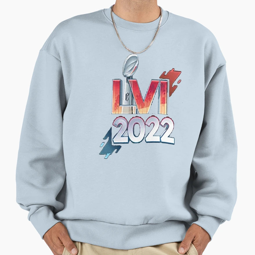 Superbowl 2022 Fan Sweatshirt - Fun Novelty Design Men Women - T-Shirt, Sweatshirt, Hoodie