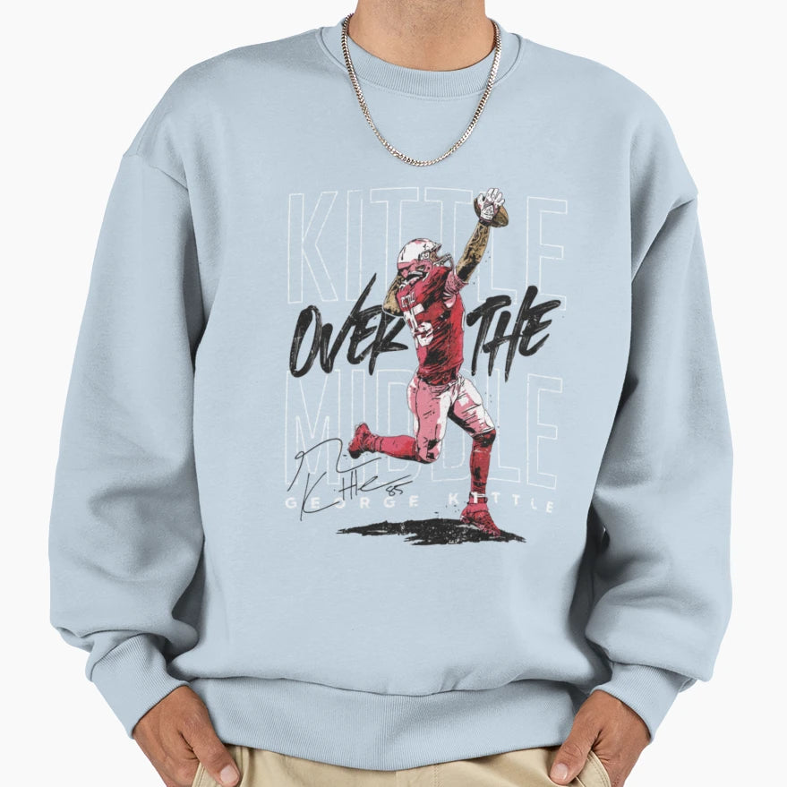 GK San Francisco Over Middle San T-Shirt - Aesthetic Graphic for Adults - T-Shirt, Sweatshirt, Hoodie