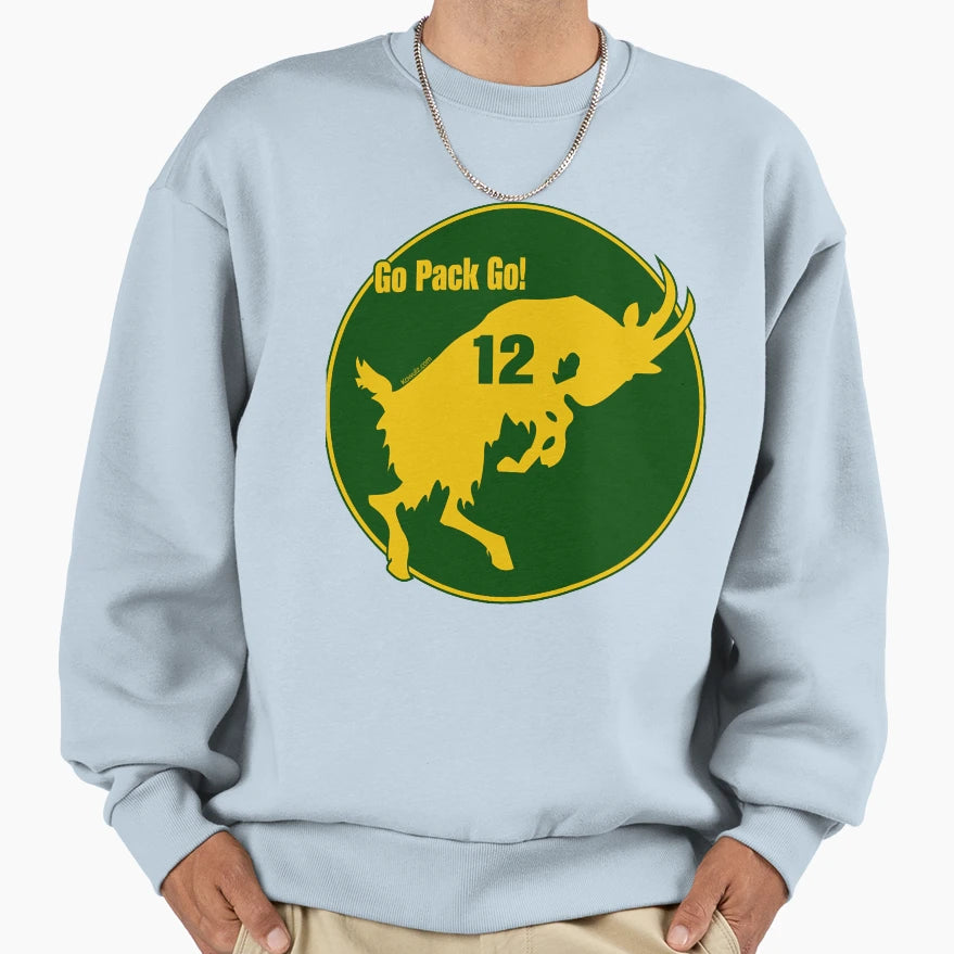 AR Goat Go Pack Go Transparent Sweatshirt - Unique Graphic Men Women - T-Shirt, Sweatshirt, Hoodie