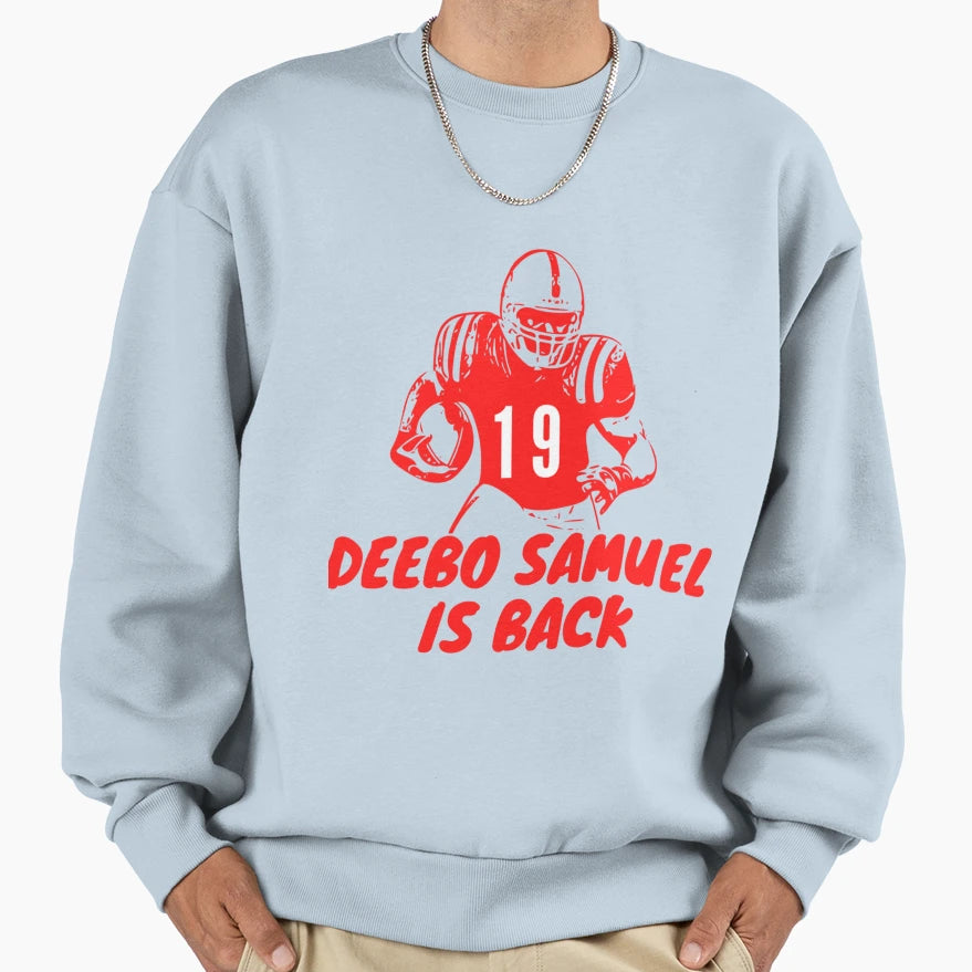 DS Is Back Red Sweatshirt - Aesthetic Graphic Men Women - T-Shirt, Sweatshirt, Hoodie