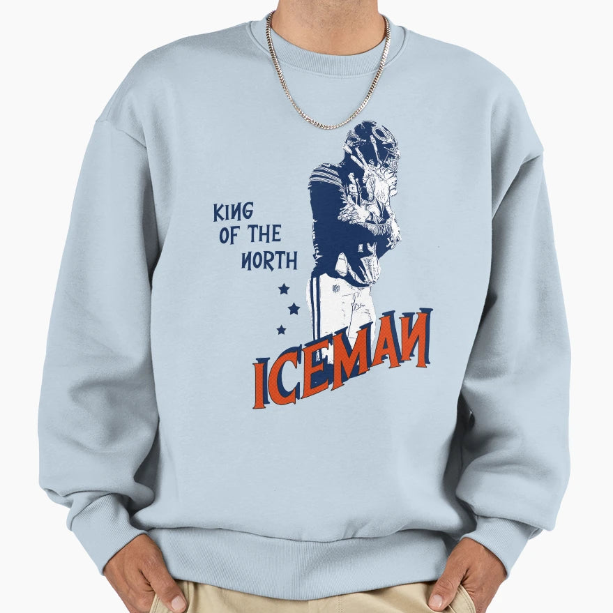 CW Iceman Chicago Football Sweatshirt - Graphic Print Men Women - T-Shirt, Sweatshirt, Hoodie