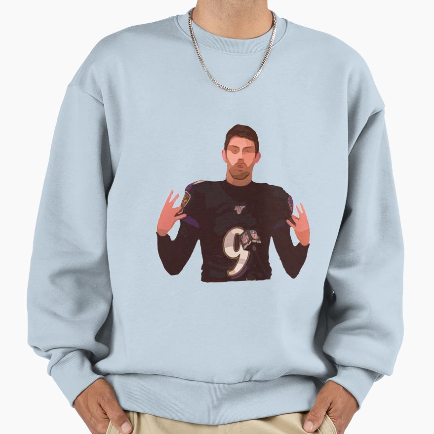 Justin Tucker Presser Sweatshirt - Graphic Print Unisex - T-Shirt, Sweatshirt, Hoodie
