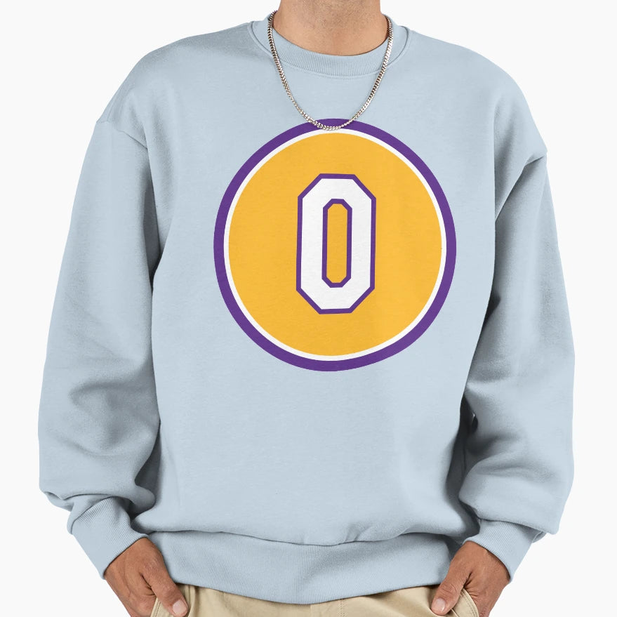 Kyle Kuzma 0 Jersey Number Sweatshirt - Streetwear Style Unisex - T-Shirt, Sweatshirt, Hoodie