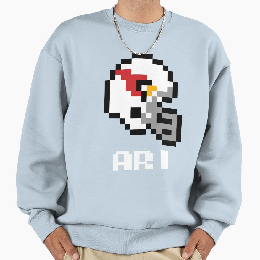 Arizona Cardinals Tecmo Super Sweatshirt - Fun Novelty Design Men Women - T-Shirt, Sweatshirt, Hoodie