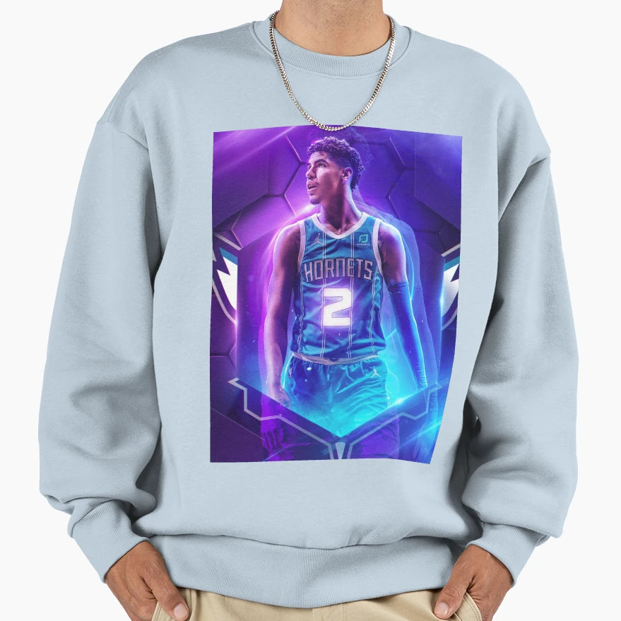 Lamelo Ball Sweatshirt - Trendy Graphic Unisex - T-Shirt, Sweatshirt, Hoodie