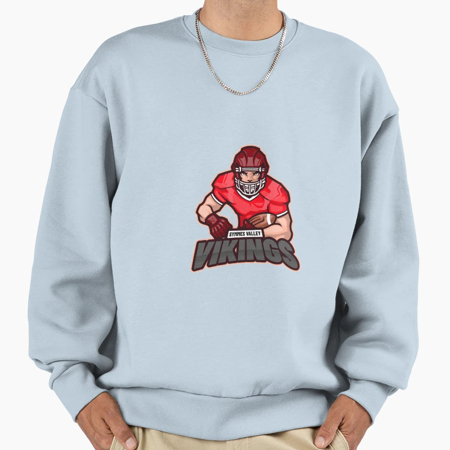 Vikings Football Player Symmes Sweatshirt - Fun Novelty Design Men Women - T-Shirt, Sweatshirt, Hoodie