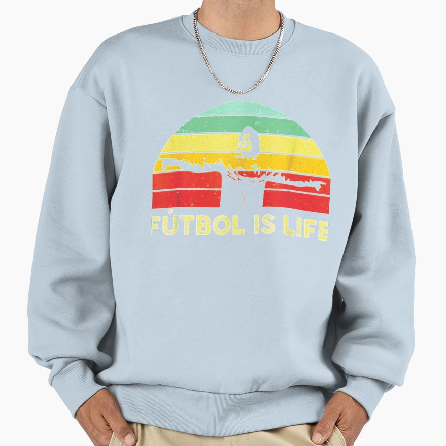 Futbols Life Sweatshirt - Unique Graphic for Adults - T-Shirt, Sweatshirt, Hoodie