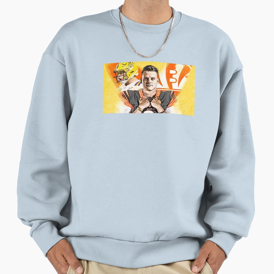 Captain Joe Sweatshirt - Custom Art Print Men Women - T-Shirt, Sweatshirt, Hoodie