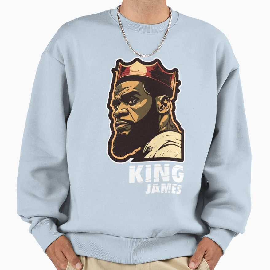 Lebron James Sweatshirt - Novelty Apparel for Adults - T-Shirt, Sweatshirt, Hoodie