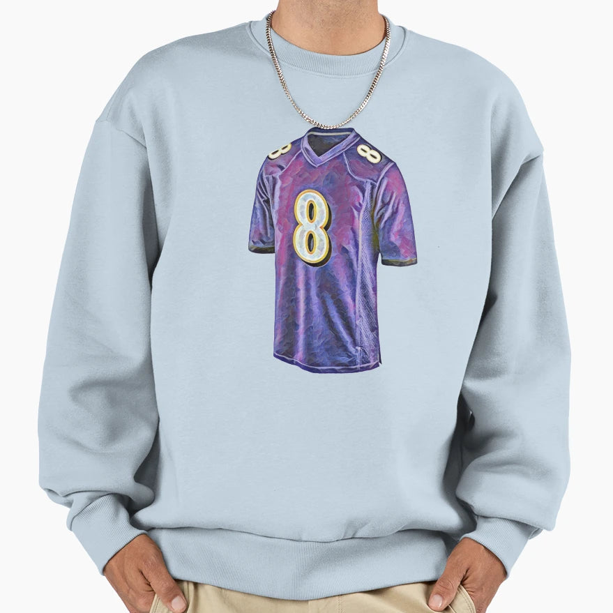 American Football Jersey Sweatshirt - Unique Graphic Men Women - T-Shirt, Sweatshirt, Hoodie