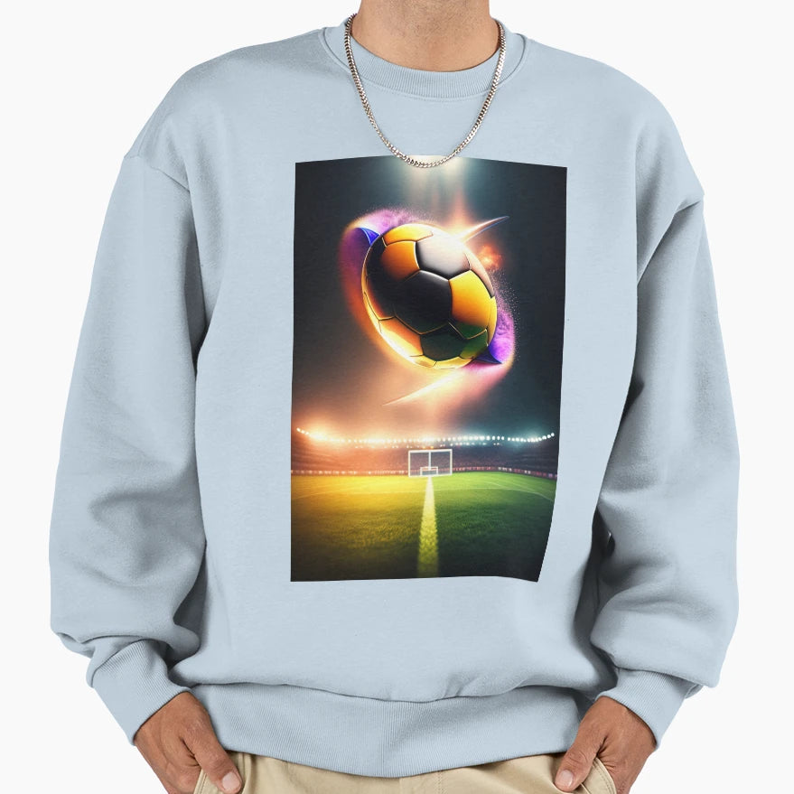 Magic Football Sweatshirt - Minimalist Print for Adults - T-Shirt, Sweatshirt, Hoodie