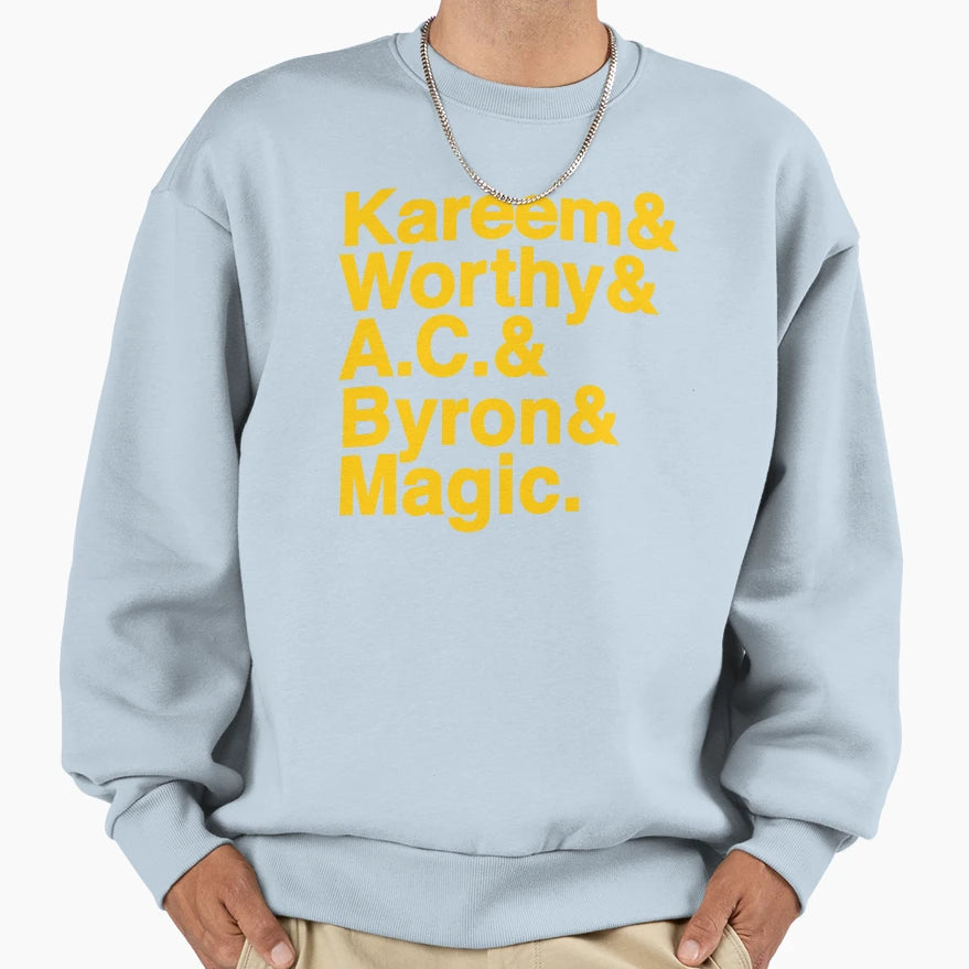 1988 Los Angeles Basketball Sweatshirt - Novelty Apparel Unisex - T-Shirt, Sweatshirt, Hoodie