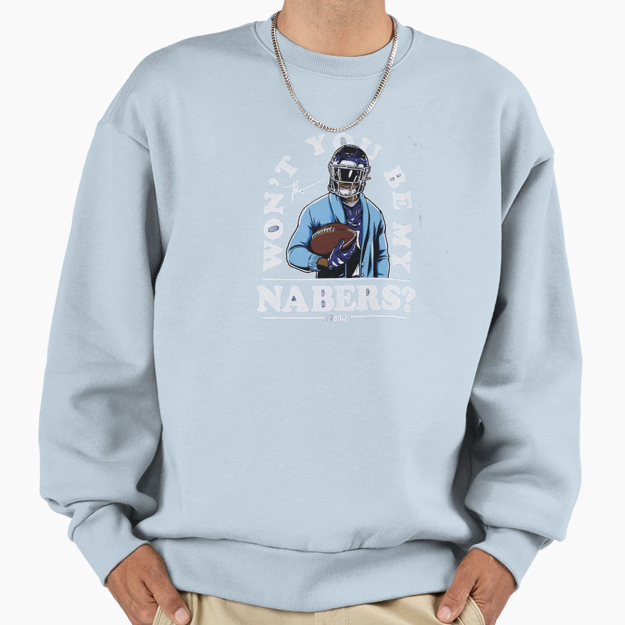 Malik Nabers New York G Be My Sweatshirt - Minimalist Print Men Women - T-Shirt, Sweatshirt, Hoodie