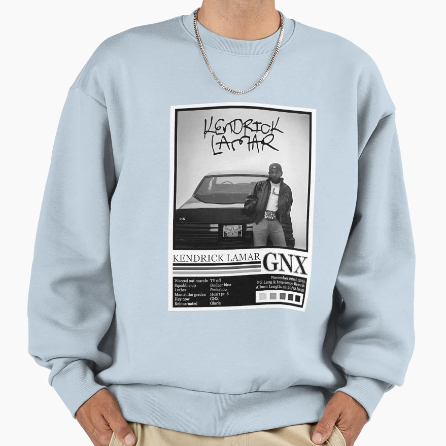 Kendrick Lamar Gnx Album Art T-Shirt - Fun Novelty Design Unisex - T-Shirt, Sweatshirt, Hoodie