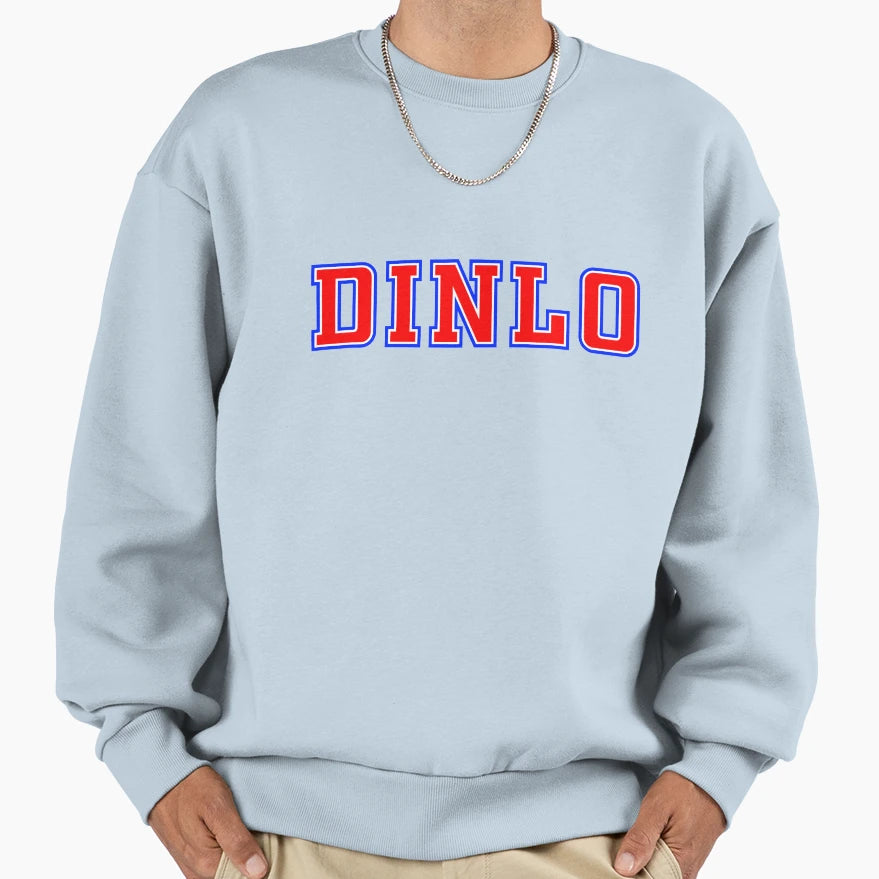 Dinlo Sweatshirt - Casual Everyday Wear for Adults - T-Shirt, Sweatshirt, Hoodie