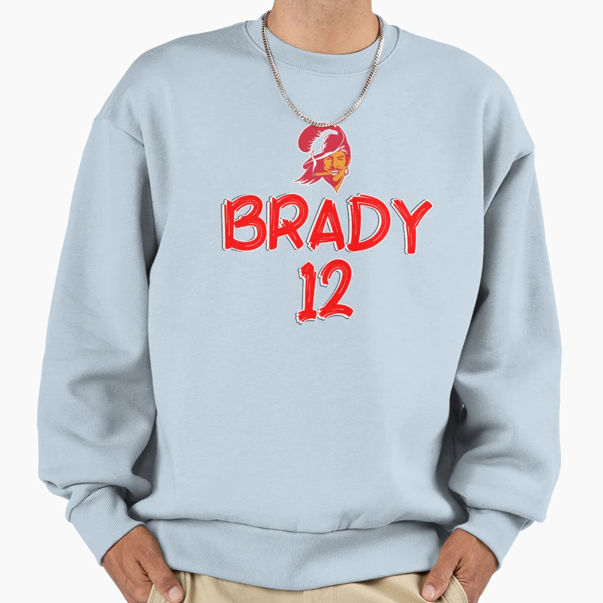 Tampa Brady Sweatshirt - Casual Everyday Wear for Adults - T-Shirt, Sweatshirt, Hoodie