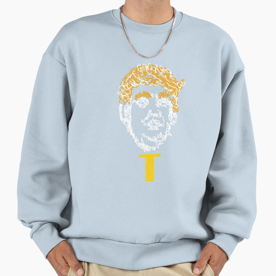 Trump Collections White Line Sweatshirt - Custom Art Print Men Women - T-Shirt, Sweatshirt, Hoodie
