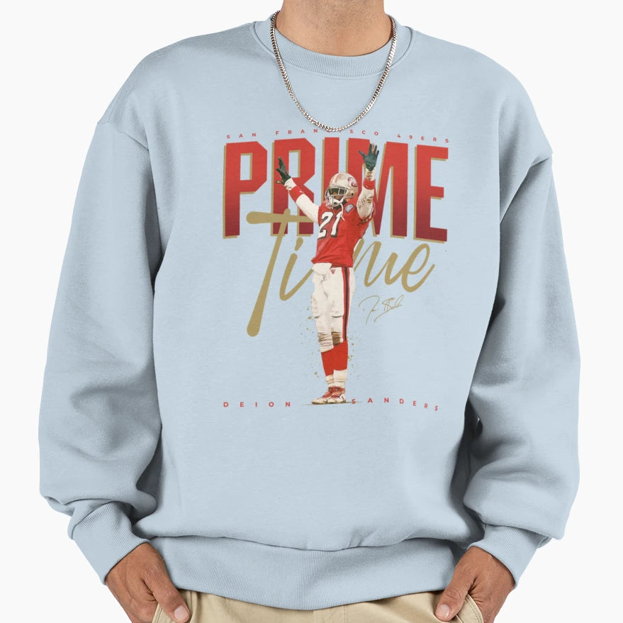 Deion Sanders Sweatshirt - Casual Everyday Wear Men Women - T-Shirt, Sweatshirt, Hoodie