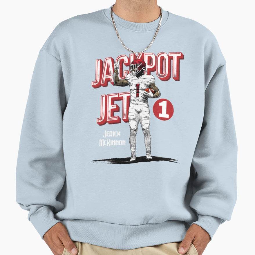 Jerick Mckinnon Sweatshirt - Fun Novelty Design for Adults - T-Shirt, Sweatshirt, Hoodie