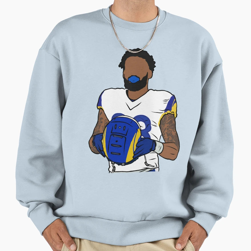 Kyren Williams Celebration Sweatshirt - Novelty Apparel Unisex - T-Shirt, Sweatshirt, Hoodie