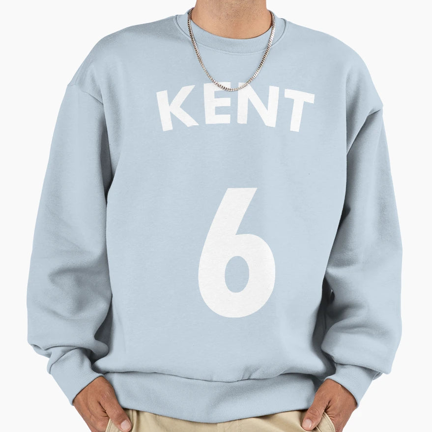 Roy Kent 6 Jersey Number Sweatshirt - Minimalist Print for Adults - T-Shirt, Sweatshirt, Hoodie