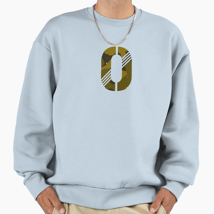 Number 0 Sweatshirt - Minimalist Print for Adults - T-Shirt, Sweatshirt, Hoodie