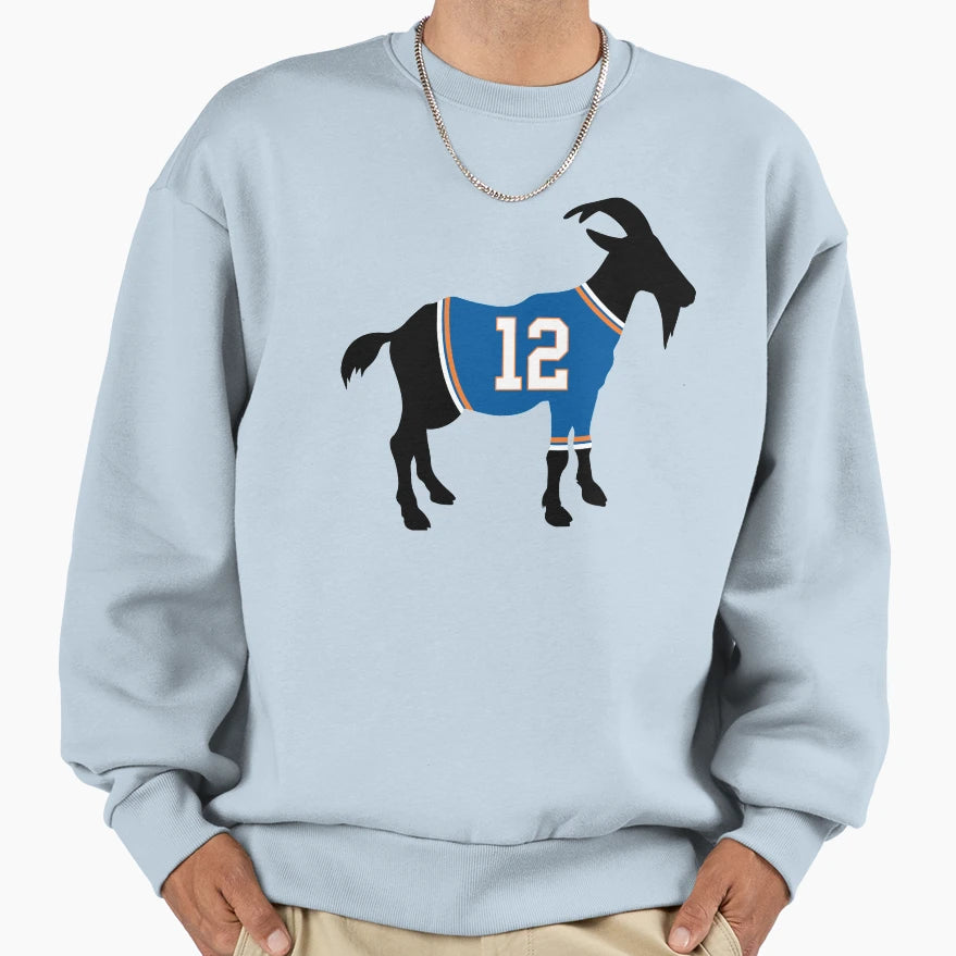 Josh Bailey Goat Sweatshirt - Casual Everyday Wear for Adults - T-Shirt, Sweatshirt, Hoodie