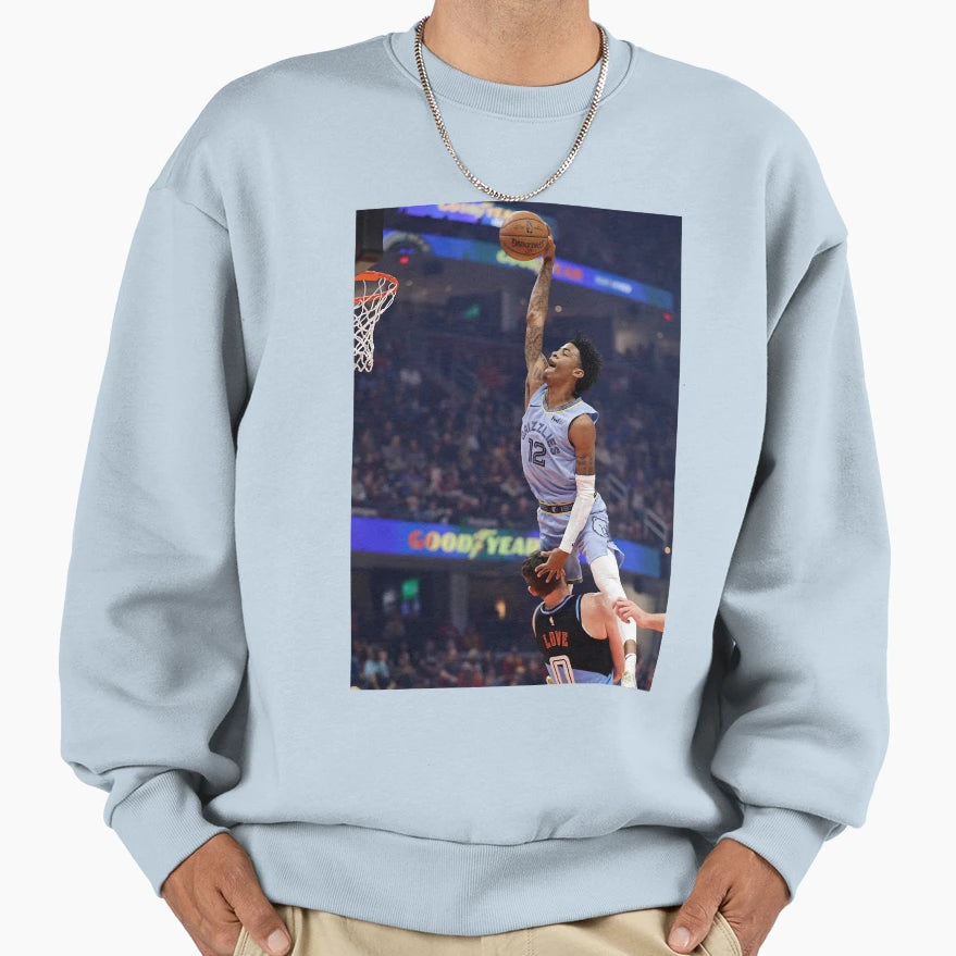 Ja Morant Dunk Sweatshirt - Minimalist Print Unisex - T-Shirt, Sweatshirt, Hoodie