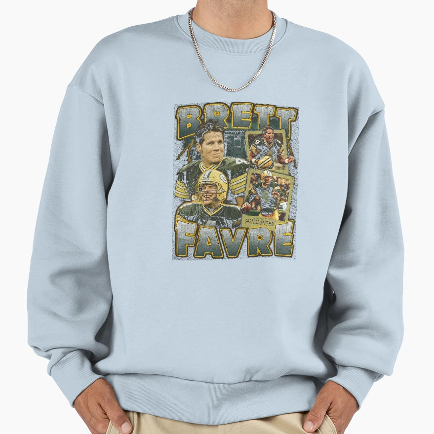 Brett Favre Sweatshirt - Aesthetic Graphic for Adults - T-Shirt, Sweatshirt, Hoodie