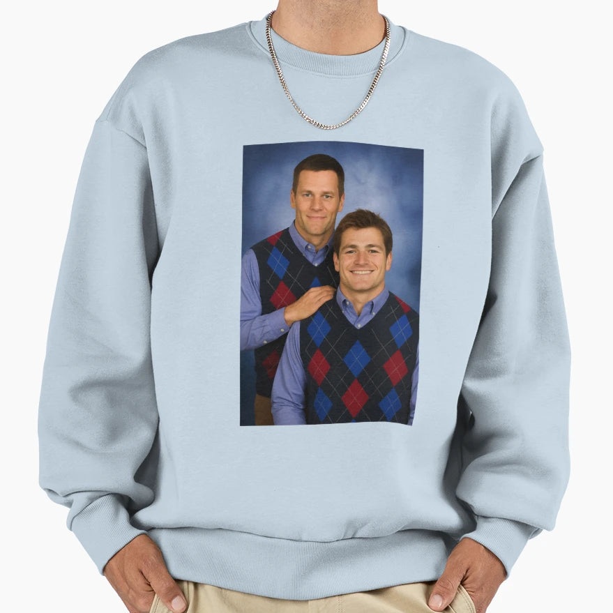 Drakee Mayee Tom Stepp Brotherss Sweatshirt - Minimalist Print for Adults - T-Shirt, Sweatshirt, Hoodie